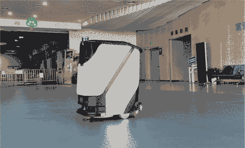 沈陽全自動無人洗地機(jī)T3 云象自動加水放水充電拖地機(jī)