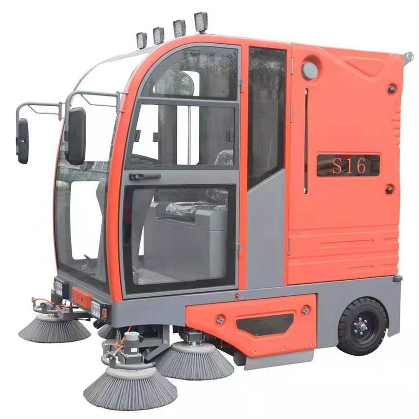 凱迪斯駕駛式掃地車S16 多功能道路保潔清掃車桐鄉(xiāng)工廠店