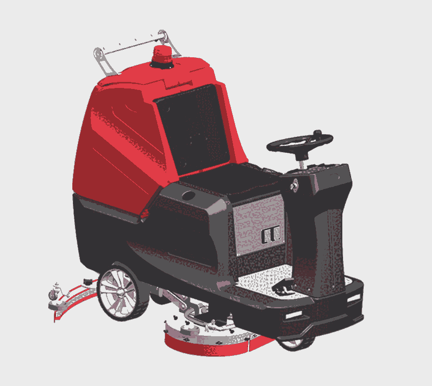 沈陽(yáng)大容量雙刷駕駛式洗地機(jī)睿聯(lián)R-S900