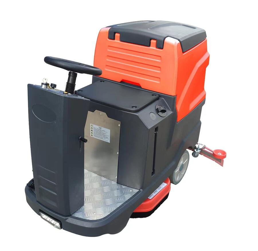 駕駛式洗地機(jī)X56 桐鄉(xiāng)工商兩用清洗吸干刷地機(jī)